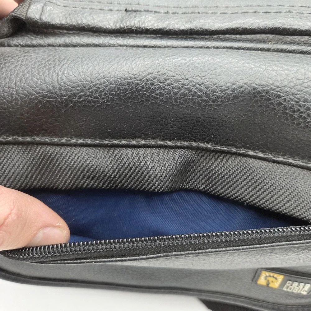 Case Logic Black Camera Bag Shoulder Strap Padded Organizer DSLR Film